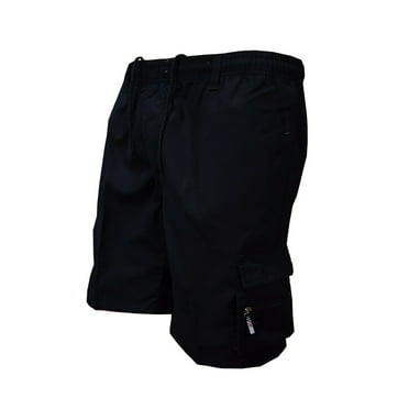 Palarn Sports Pants Casual Cargo Shorts Mens Sport Pure Color Bandage Casual Loose Sweatpants Drawstring Shorts Pant 